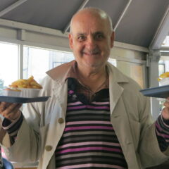 le photographe Lamberto Cecchetti à Courtray