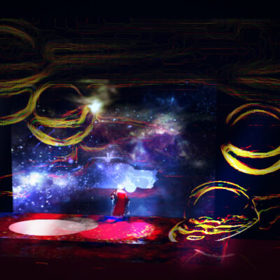 Alcina de Haendel Nancy Opéra , décor virtuel de Marc Joseph SIGAUD